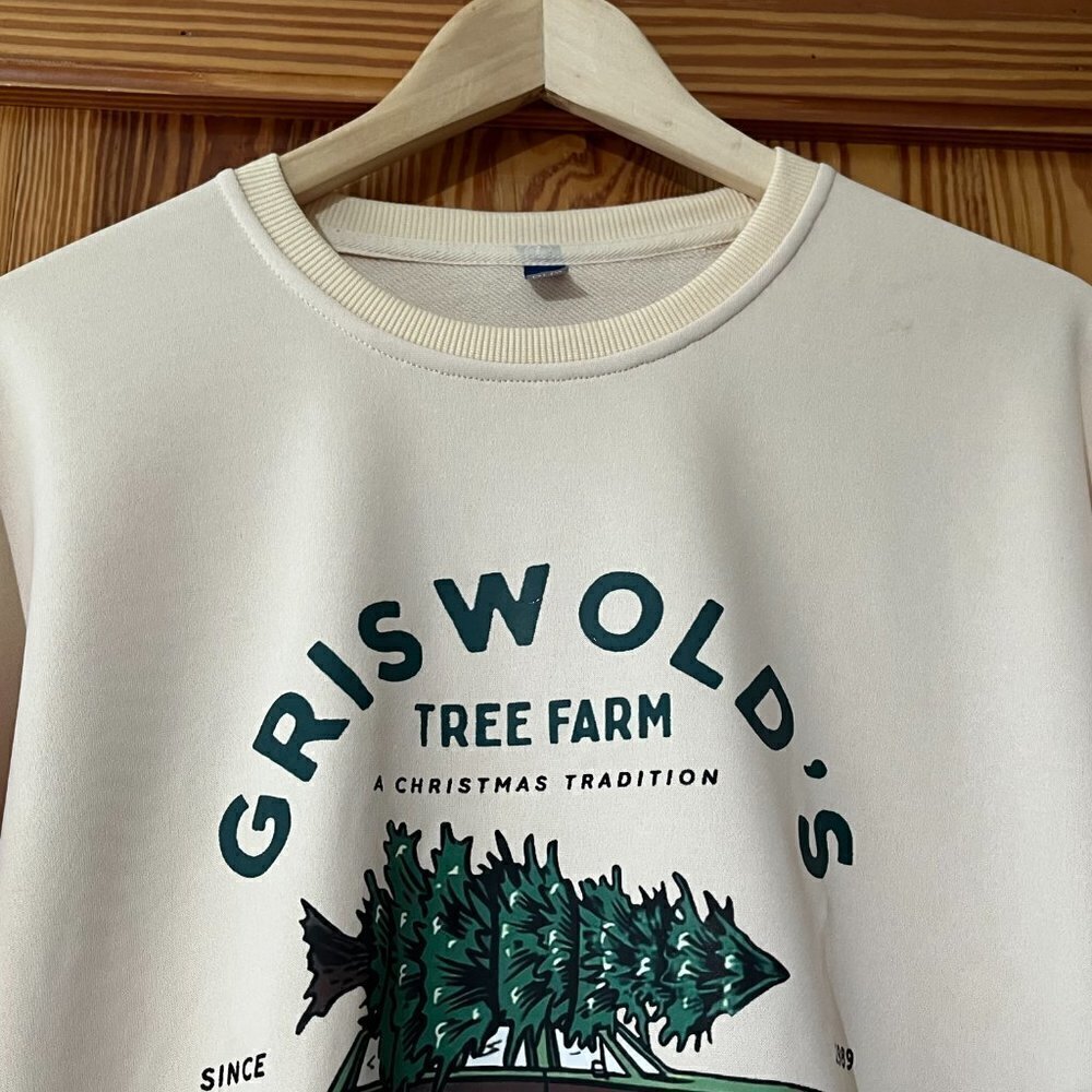 NEW Griswold's Tree Farm Since 1989 Sweatshirt, Christmas Family Sweatshirt - Picture 3 of 10